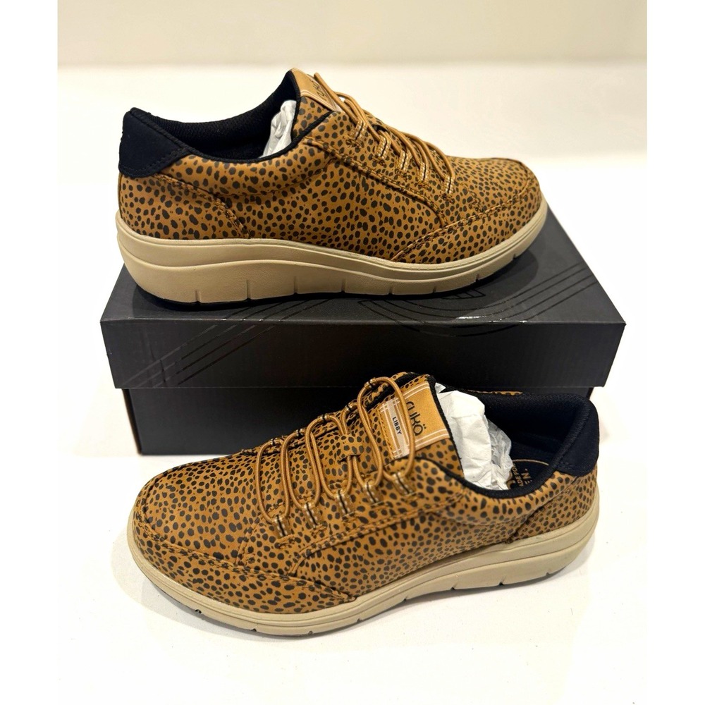 RYKA Libby Comfort Causal athletic Shoes 8.5 Animal Print Sneakers K1525S2200